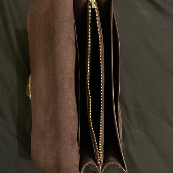 Tabby Shoulder Bag In Colorblock With Snakeskin - Picture 7 of 8